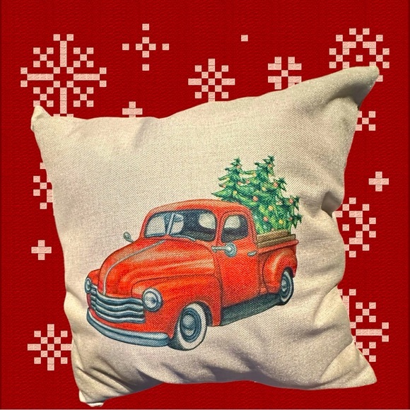 Christmas’s Throw pillow 17 x 17 - Picture 1 of 1